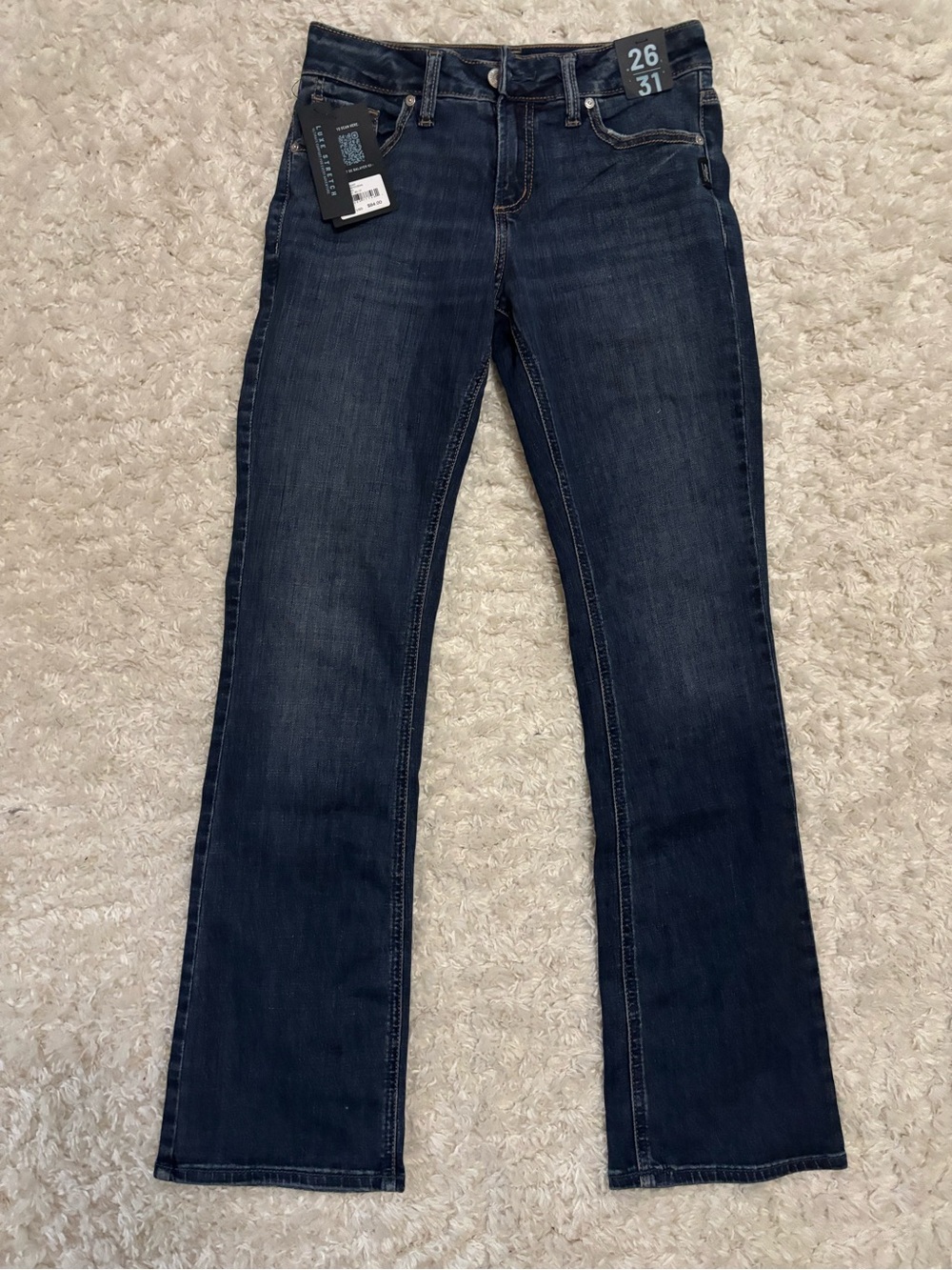 Silver Jeans Dark Blue Boot Cut Women's Jeans